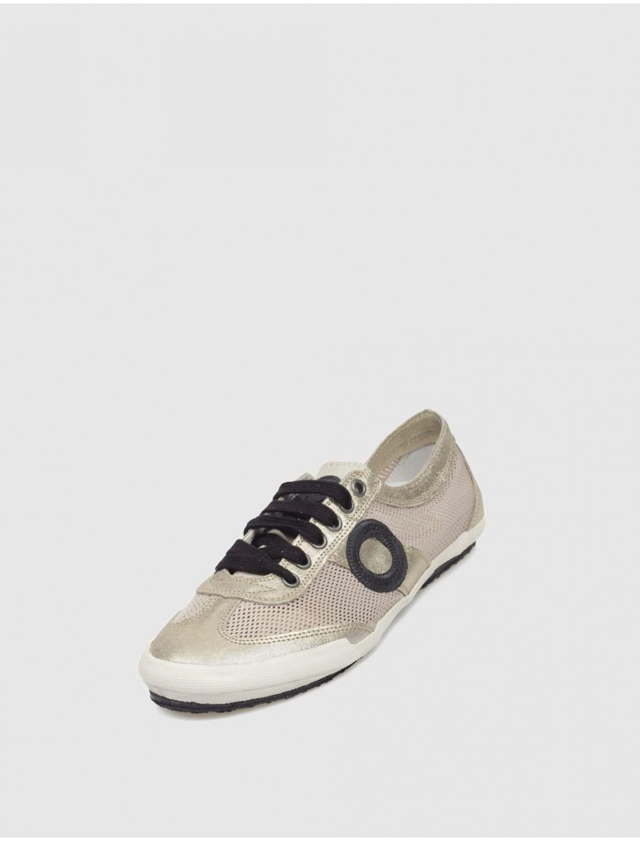ZAPATILLA URBANA ARO JOANETA PLATINO NEGRO