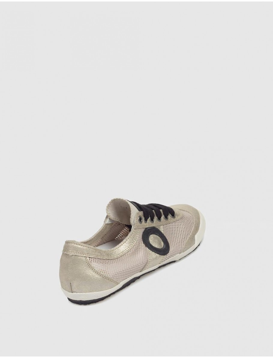 ZAPATILLA URBANA ARO JOANETA PLATINO NEGRO