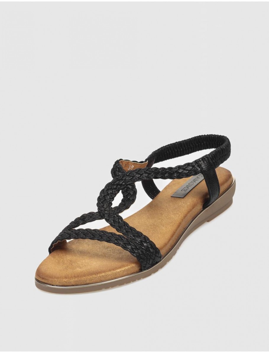 SANDALIA KAMOME MARKAB NEGRO