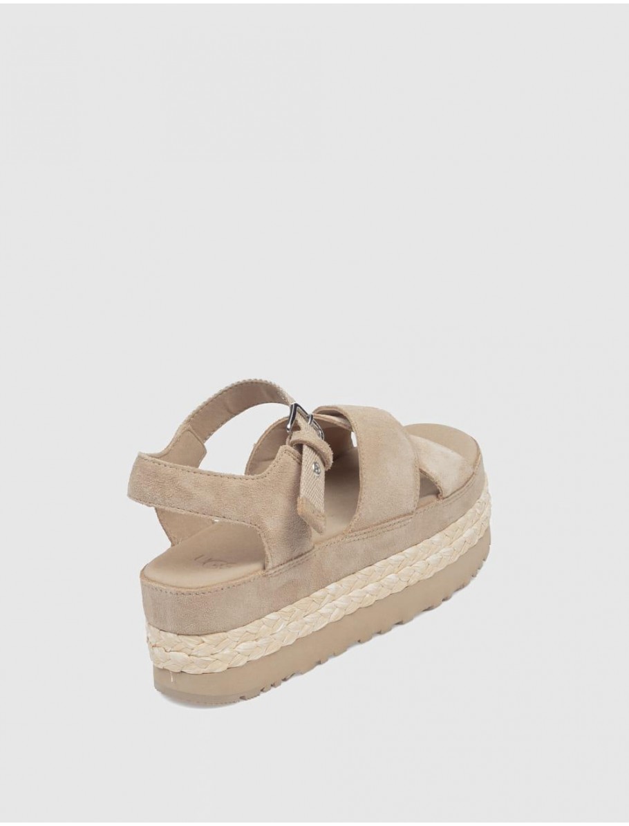 SANDALIA UGG AUBREY ANKLE TAUPE