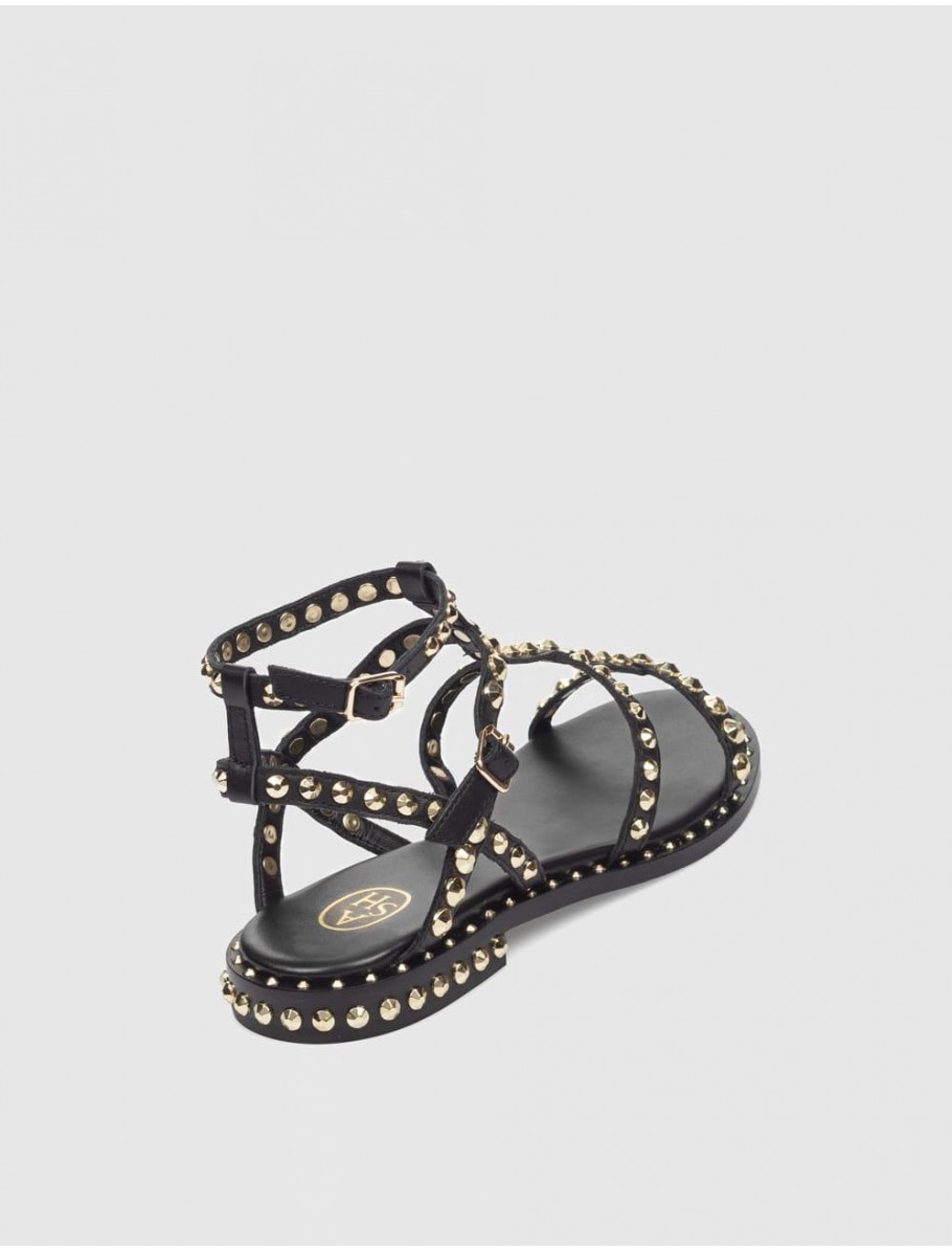 SANDALIA ROMANA ASH PRECIOUS NEGRO