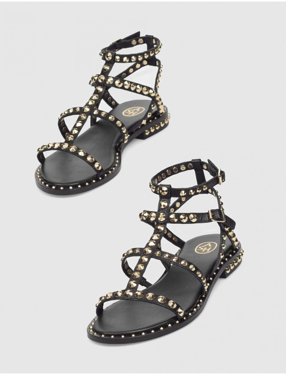 SANDALIA ROMANA ASH PRECIOUS NEGRO