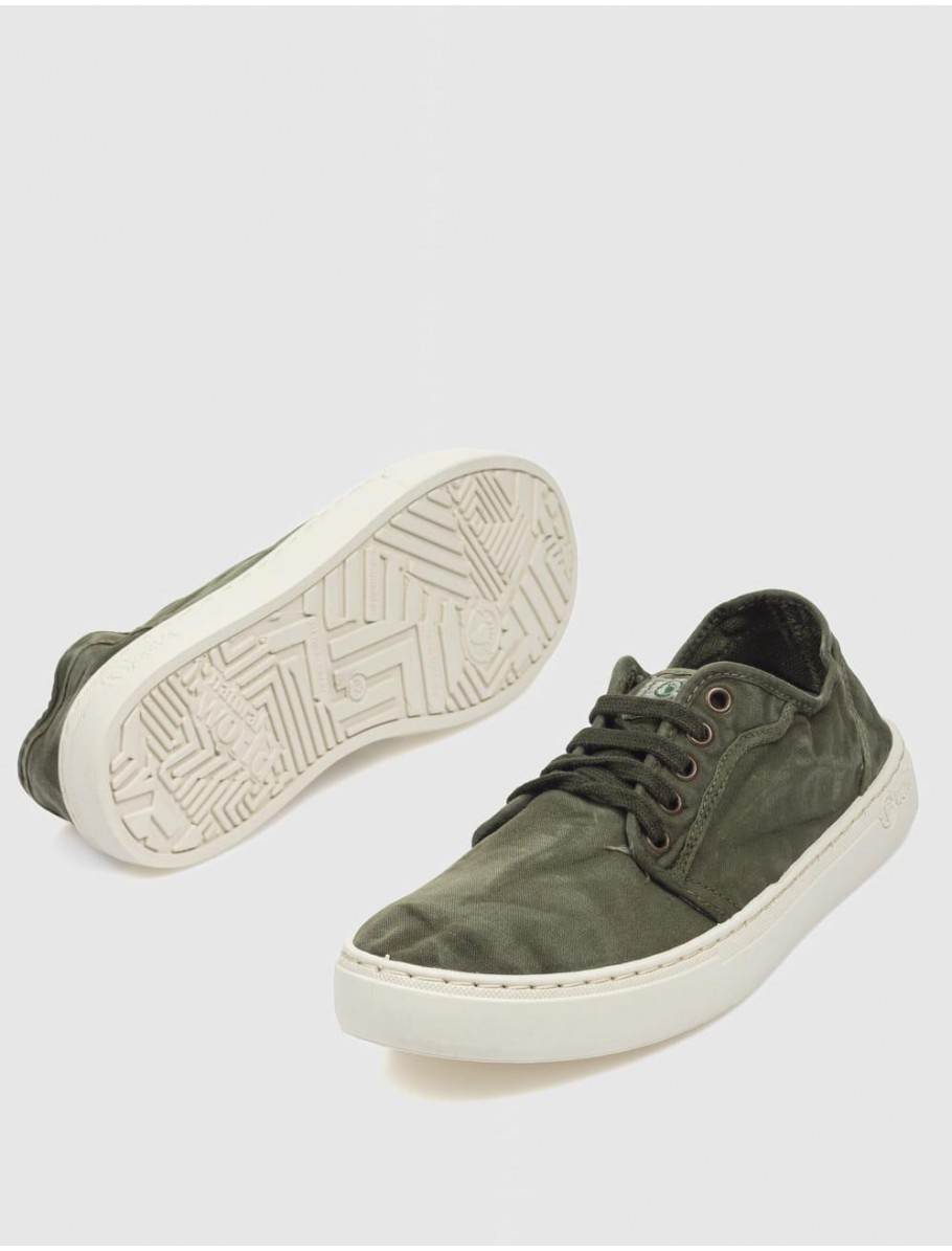 ZAPATILLA NATURAL WORLD OLD NARCISO KAKI