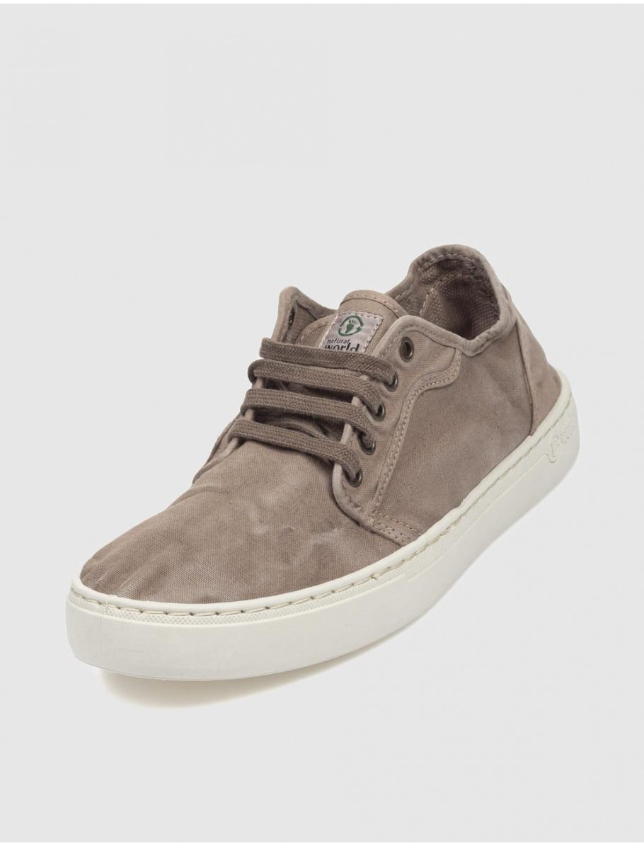 ZAPATILLA NATURAL WORLD OLD NARCISO BEIG