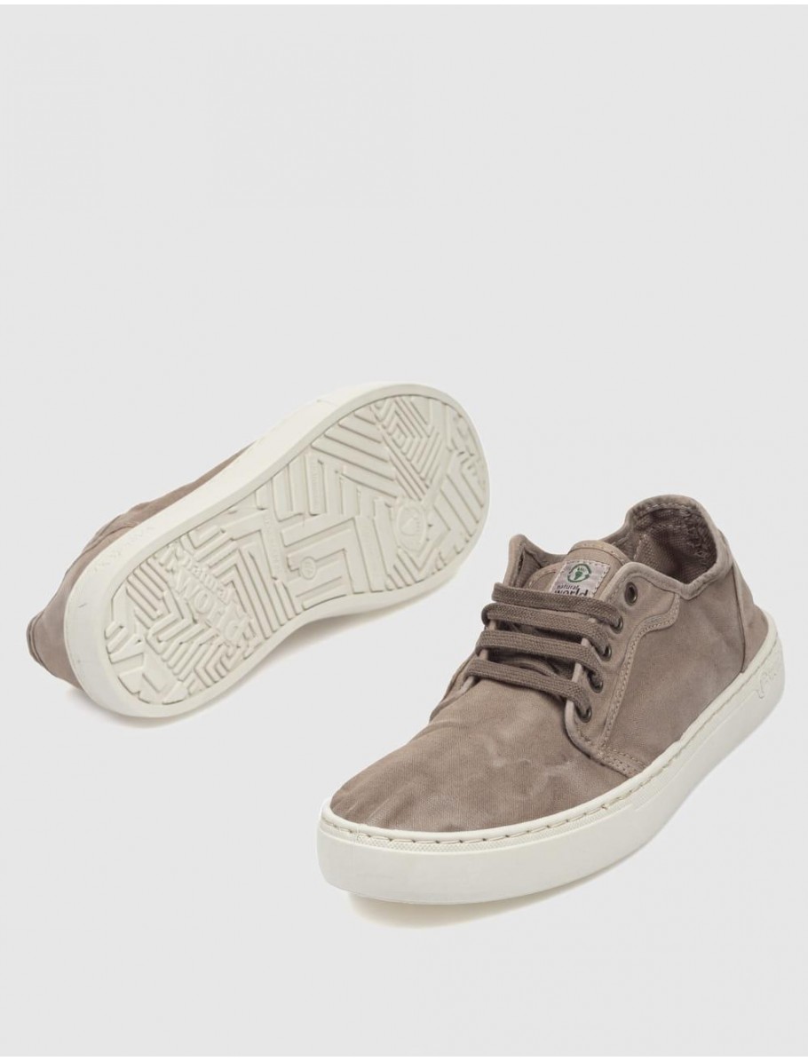ZAPATILLA NATURAL WORLD OLD NARCISO BEIG