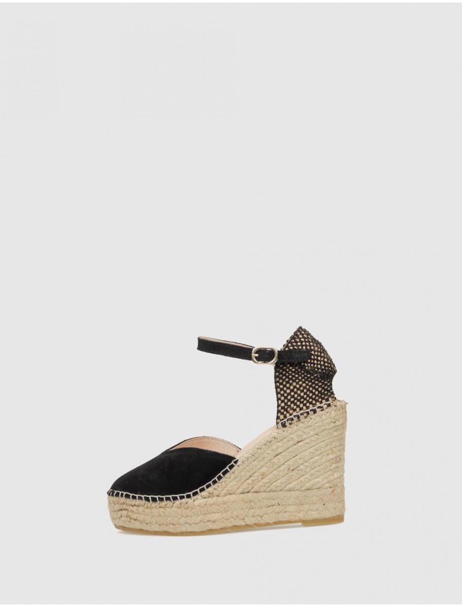 ALPARGATA MACARENA ALBA 6 NEGRO