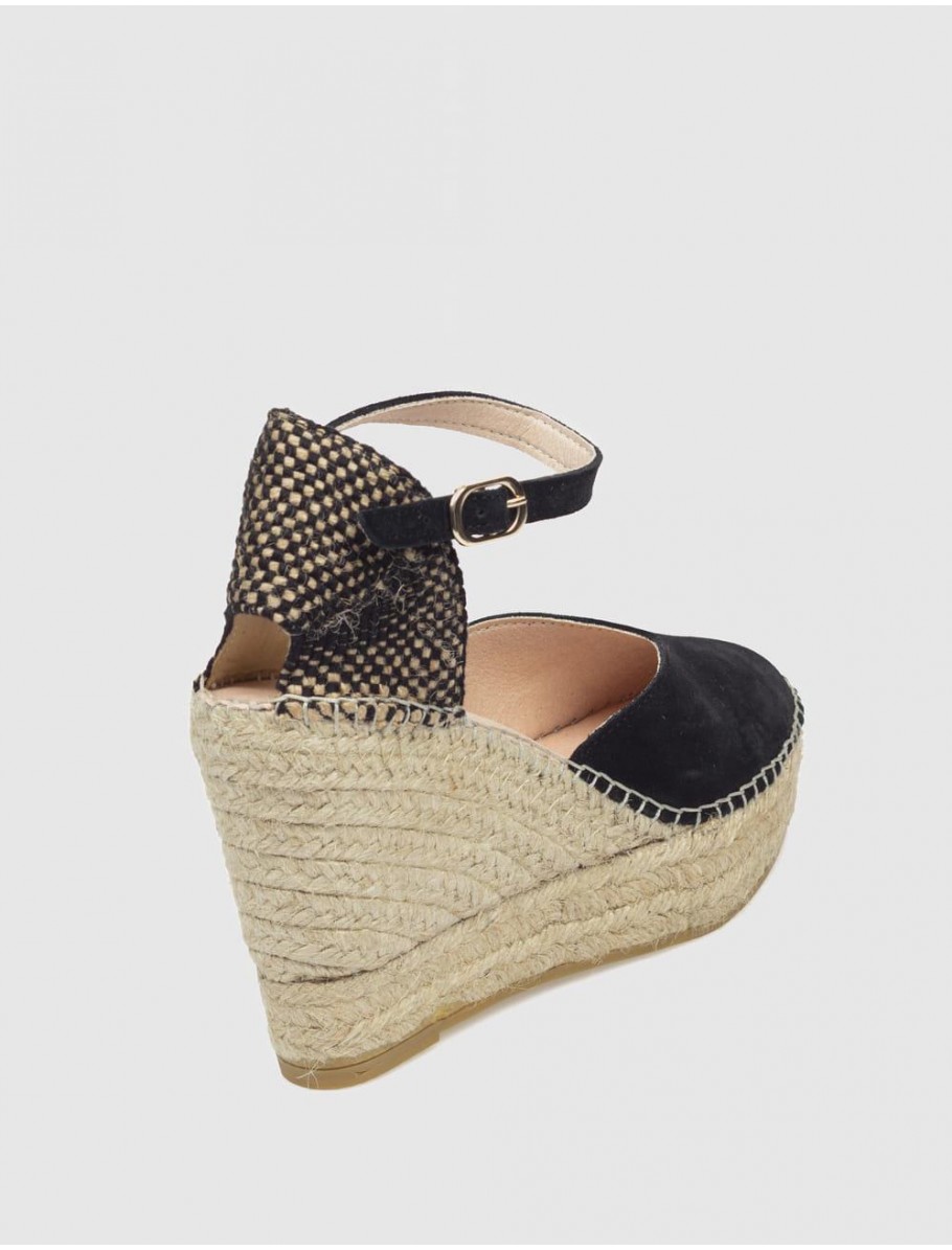 ALPARGATA MACARENA ALBA 6 NEGRO