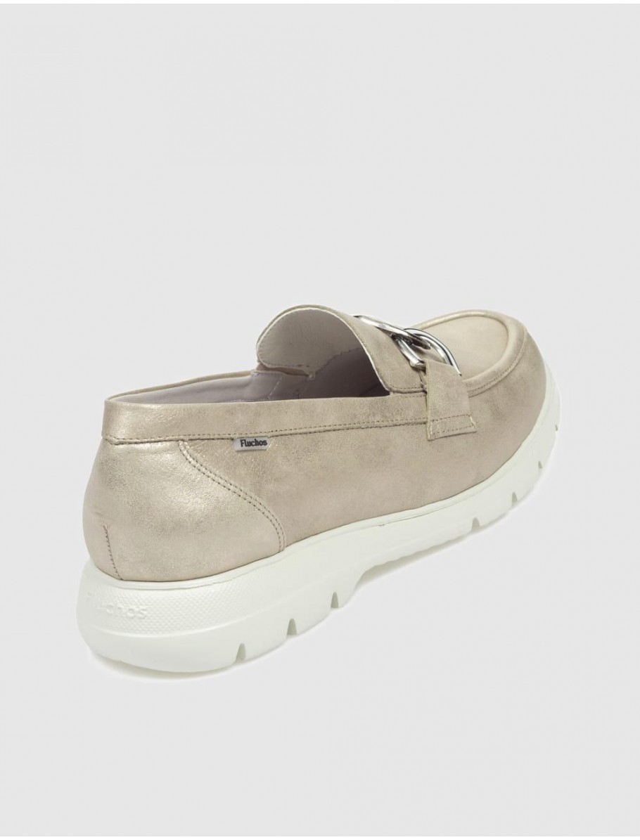 MOCASiN FLUCHOS F1937 PLATINO