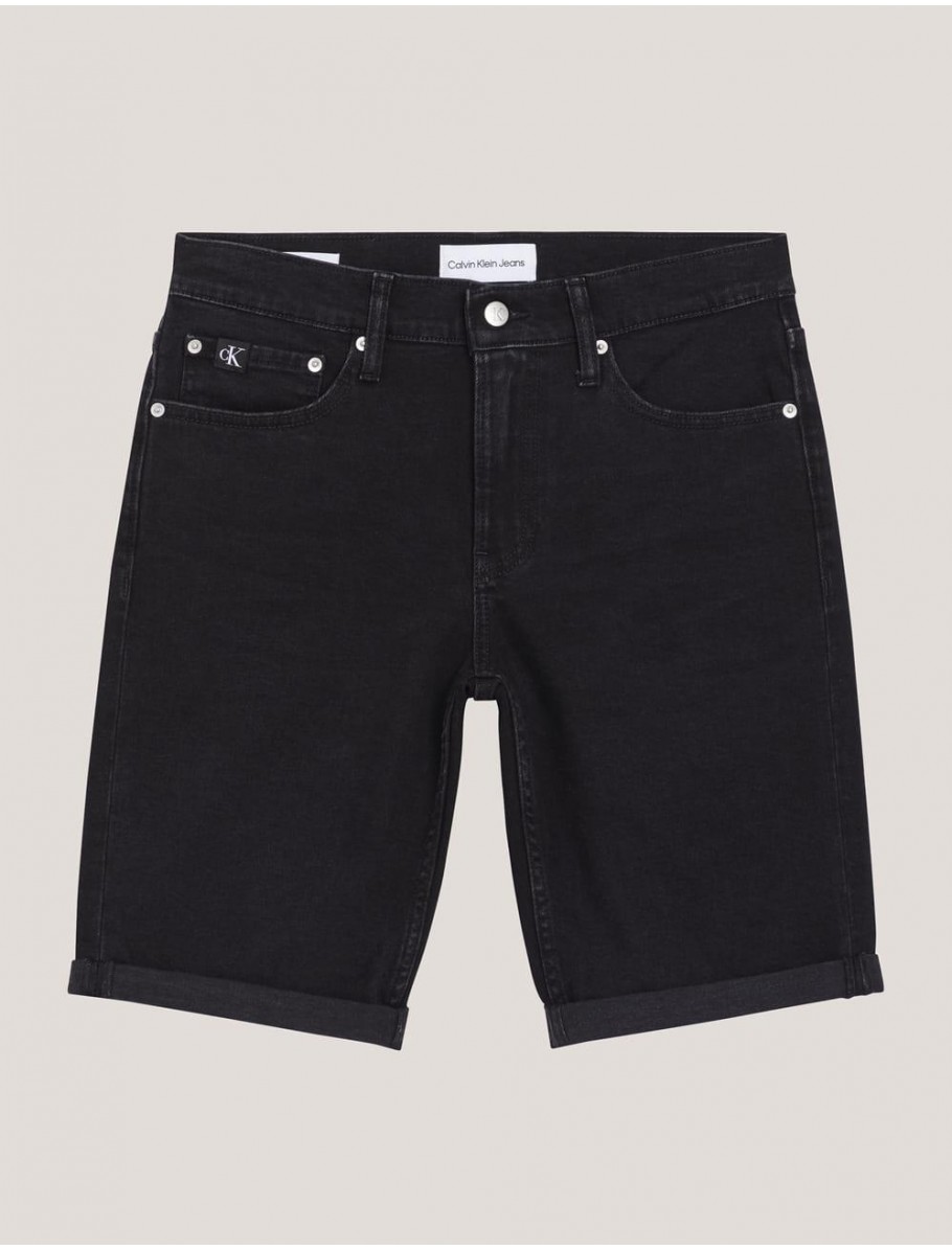 SHORT VAQUERO CALVIN KLEIN SLIM SHORT NEGRO
