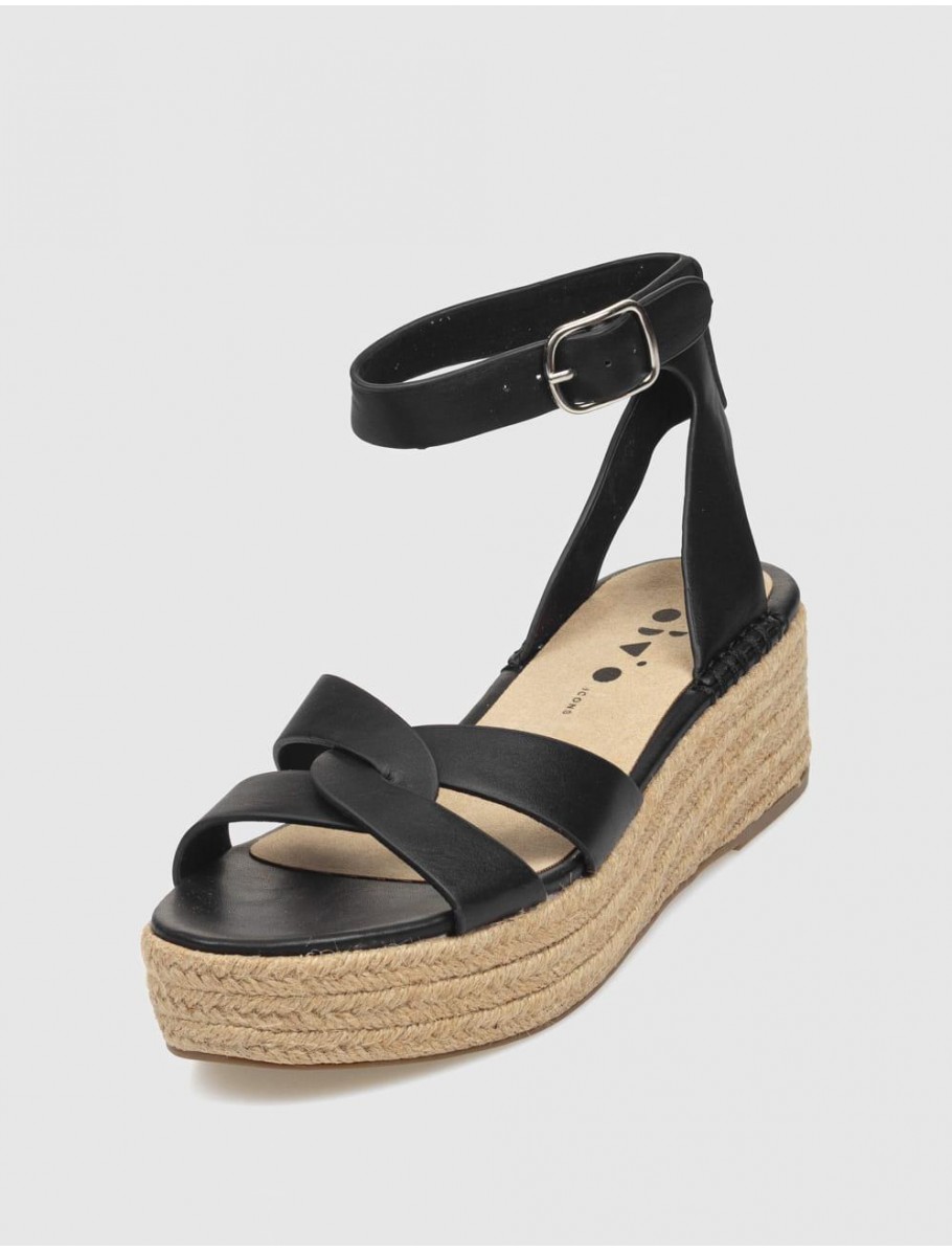 SANDALIA OBVIO SHOES M4390 ATLAS NEGRO