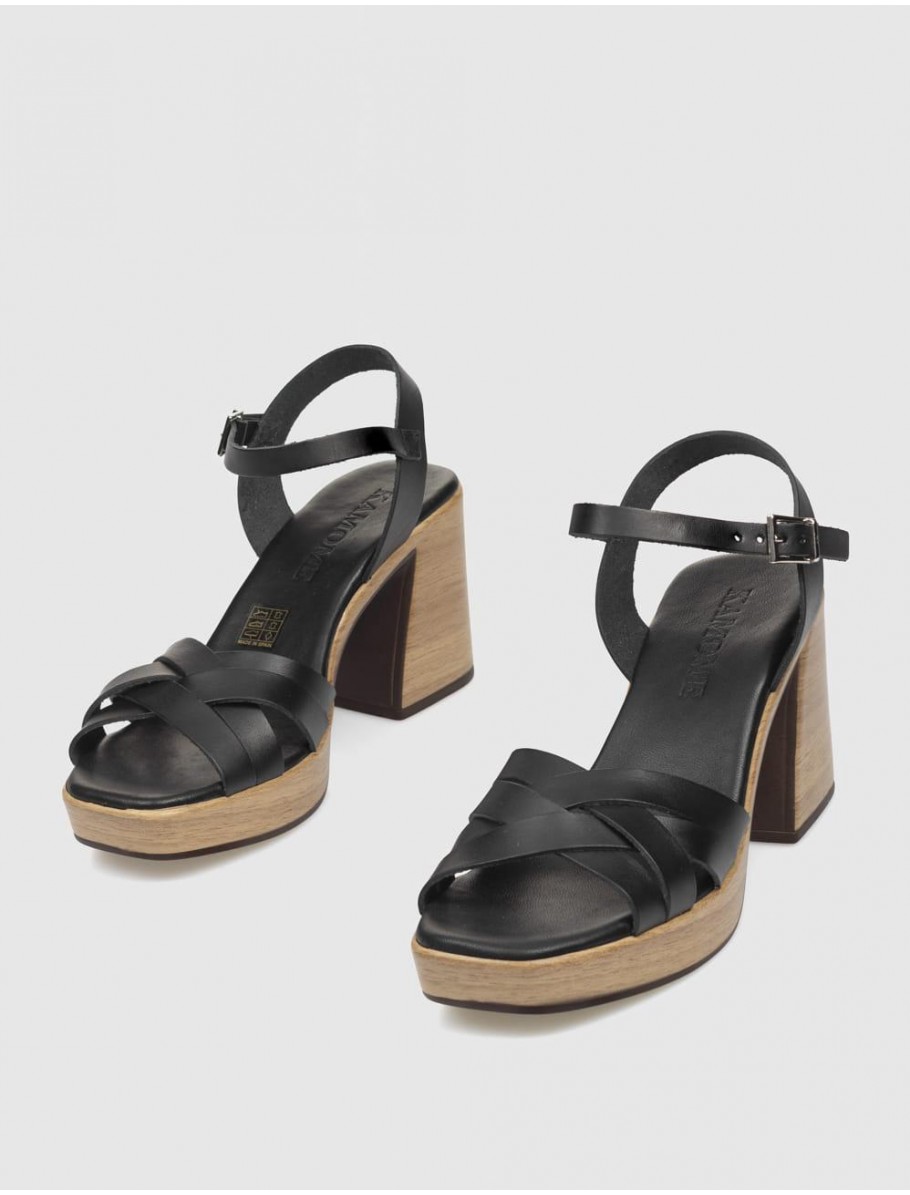 SANDALIA KAMOME KESHA NEGRO