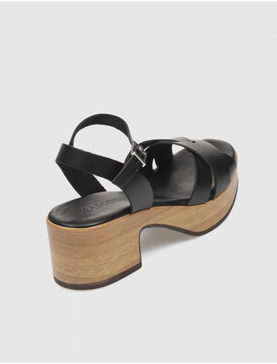 SANDALIA KAMOME LESATH NEGRO