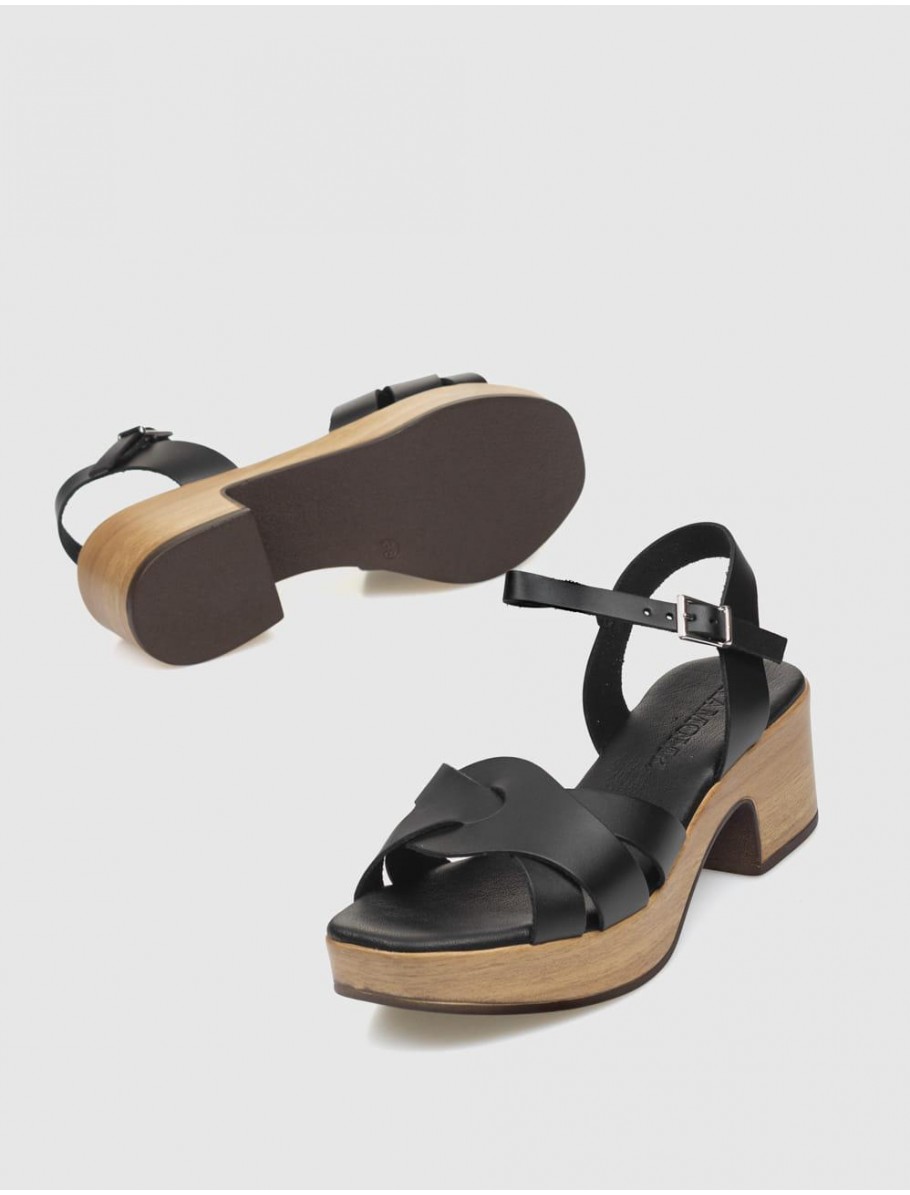 SANDALIA KAMOME LESATH NEGRO