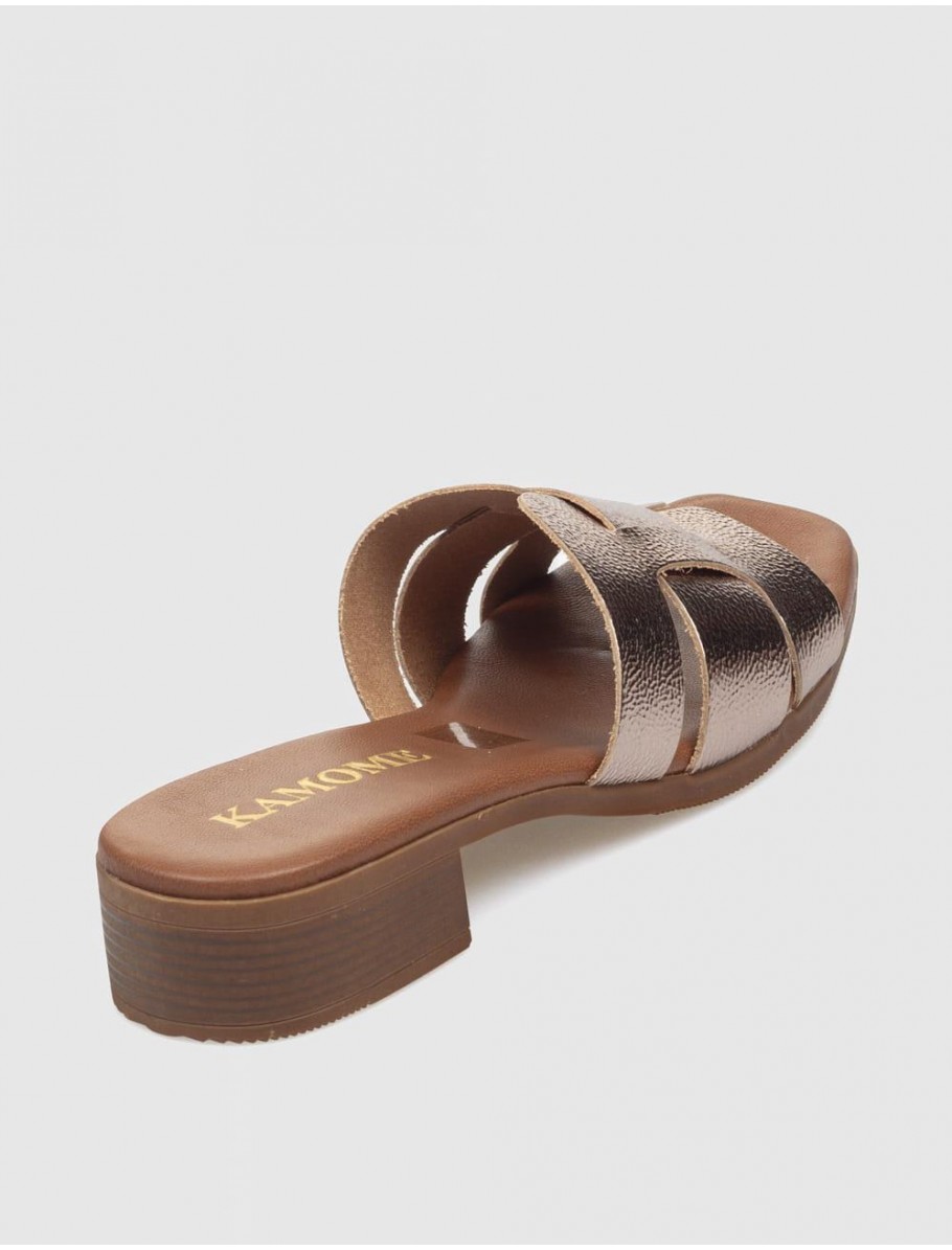 SANDALIA KAMOME MYA BRONCE