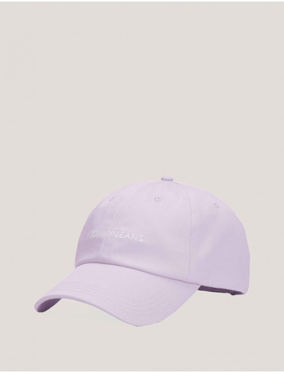 GORRA TOMMY HILFIGER LINEAR LOGO CAP LILA