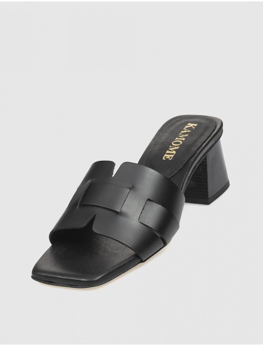 SANDALIA KAMOME EMY NEGRO