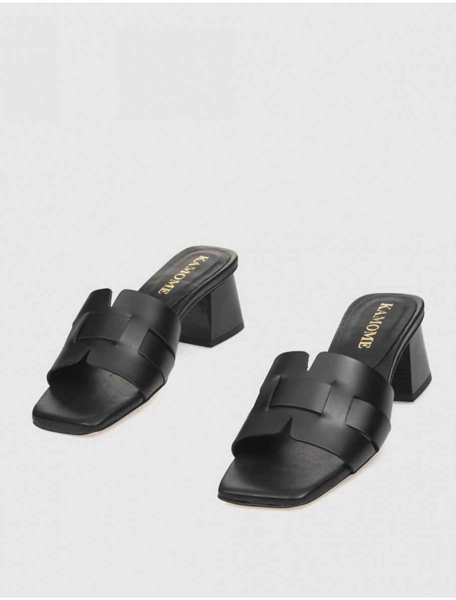 SANDALIA KAMOME EMY NEGRO