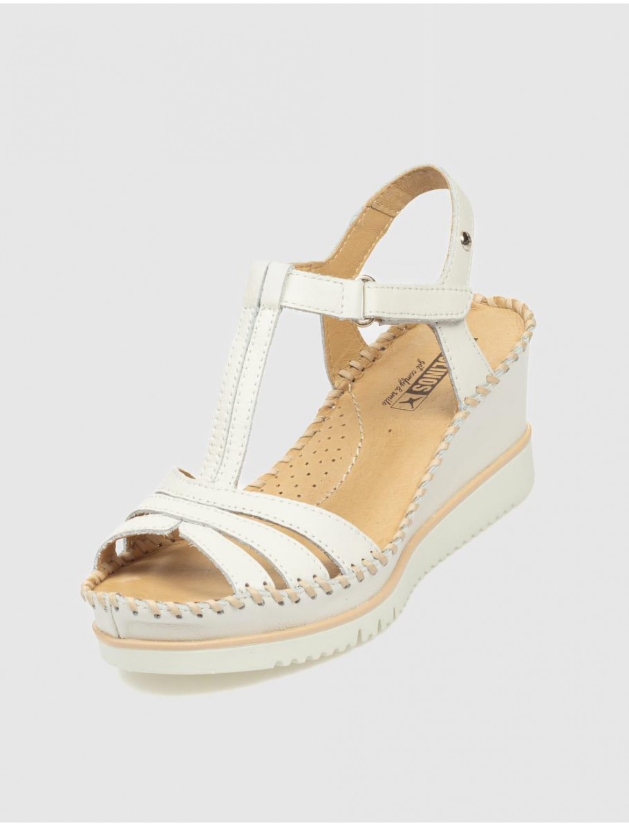 SANDALIA PIKOLINOS AGUADULCE BEIG