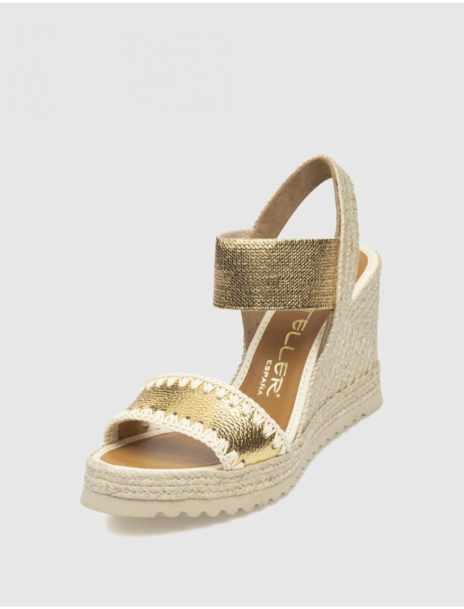 ALPARGATA CASTELLER 886 ORO