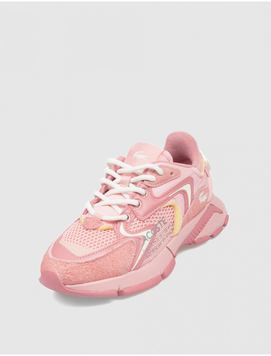 ZAPATILLA URBANA LACOSTE NEO ROSA