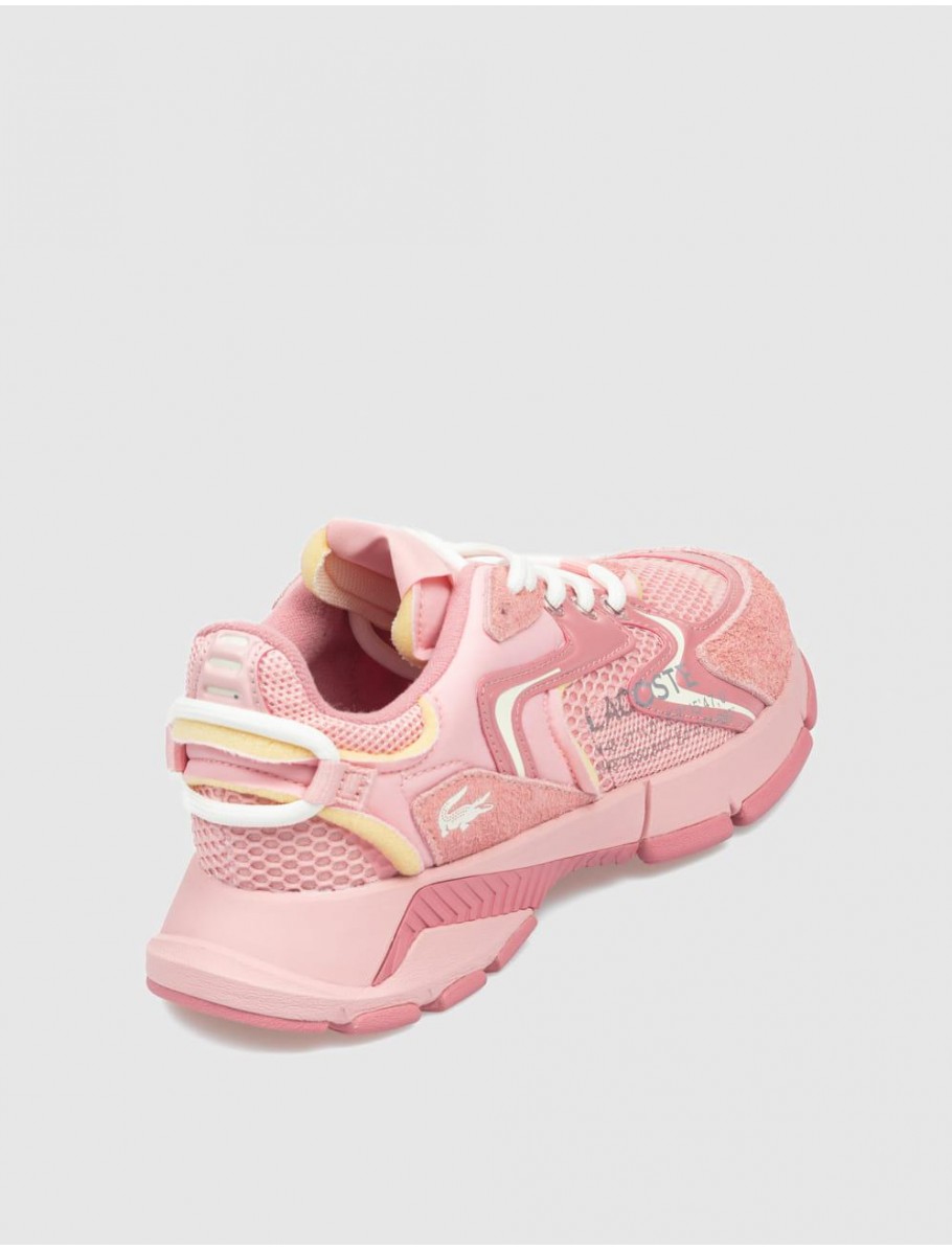 ZAPATILLA URBANA LACOSTE NEO ROSA