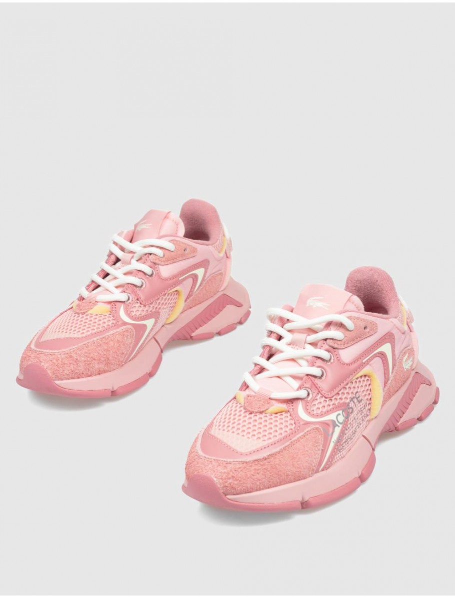 ZAPATILLA URBANA LACOSTE NEO ROSA