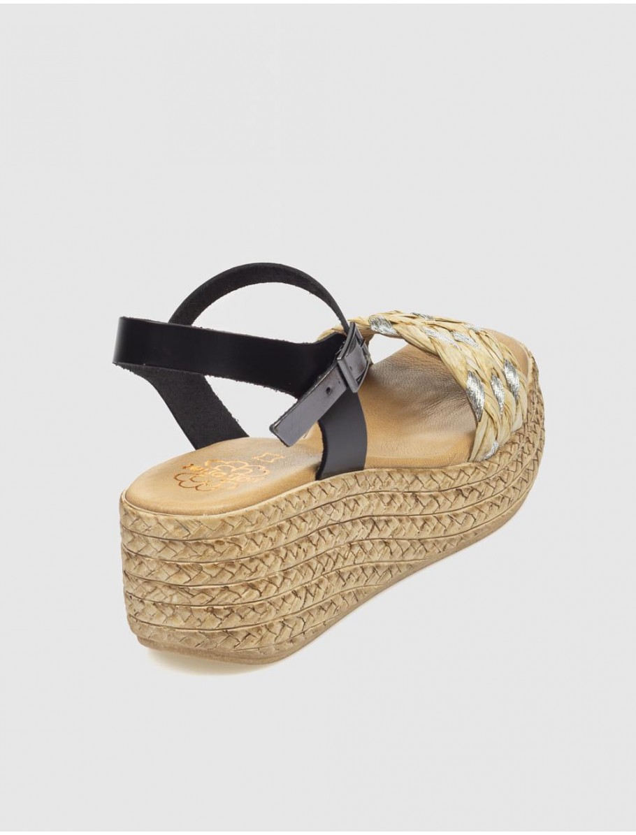 SANDALIA PORRONET 3035 NEGRO