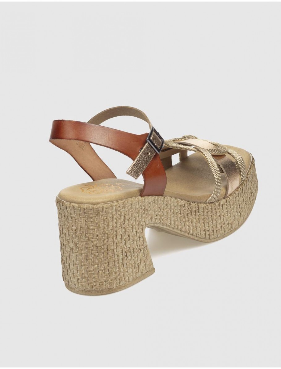 SANDALIA PORRONET 3061 CUERO