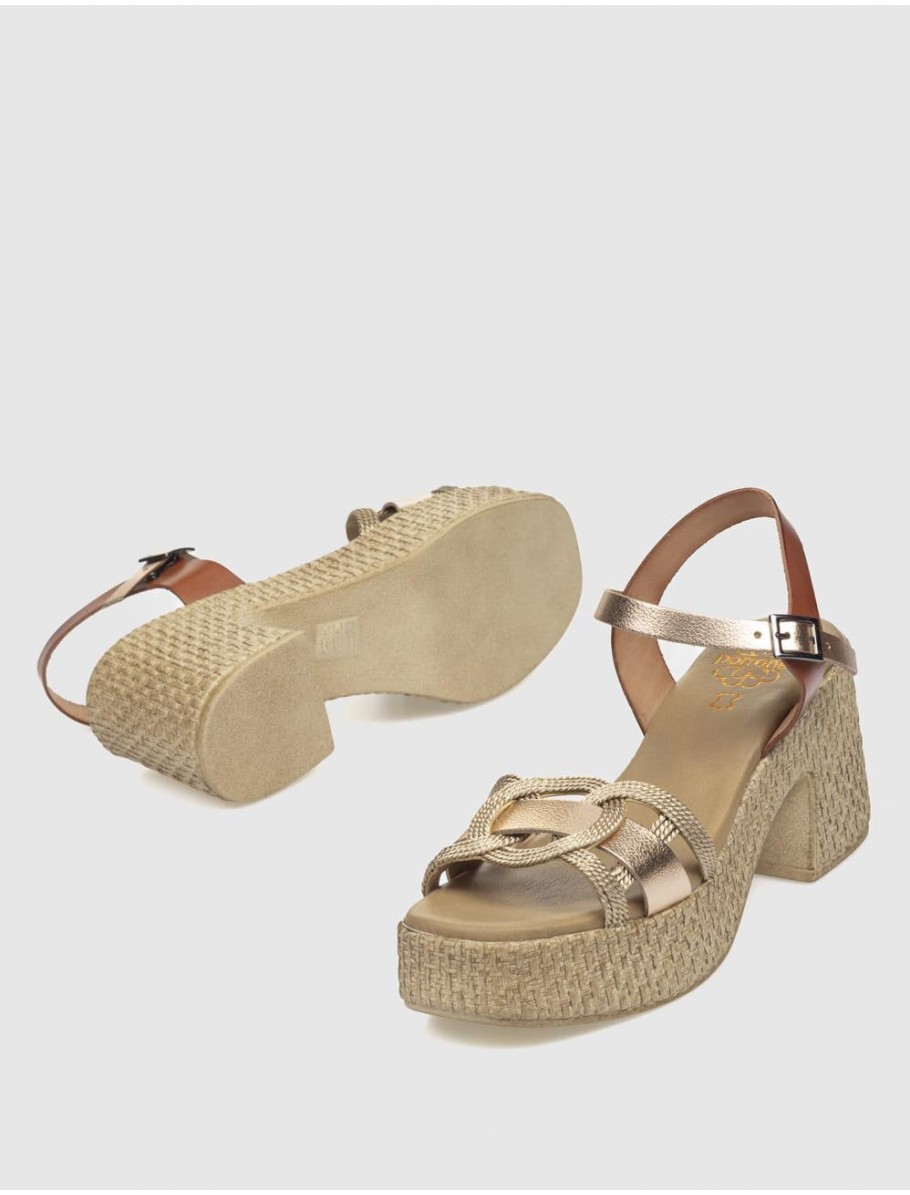 SANDALIA PORRONET 3061 CUERO