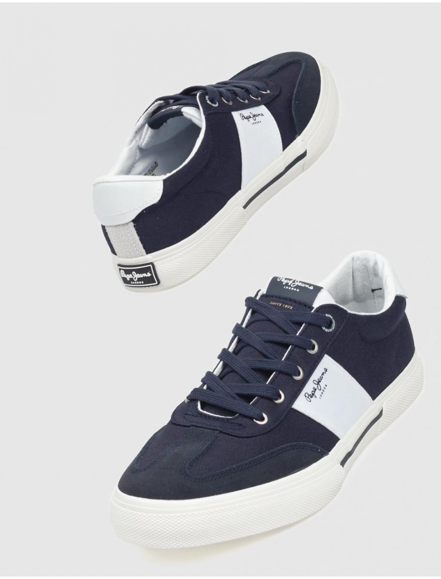 ZAPATILLA URBANA PEPE JEANS KENTON STRAP M MARINO