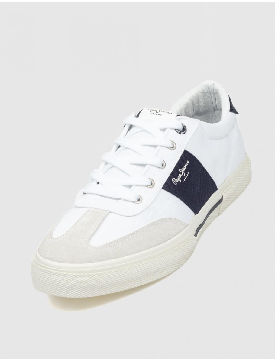 ZAPATILLA URBANA PEPE JEANS KENTON STRAP M BLANCO
