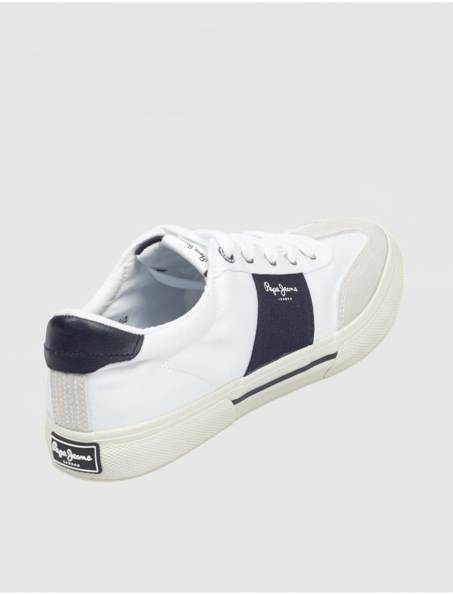 ZAPATILLA URBANA PEPE JEANS KENTON STRAP M BLANCO