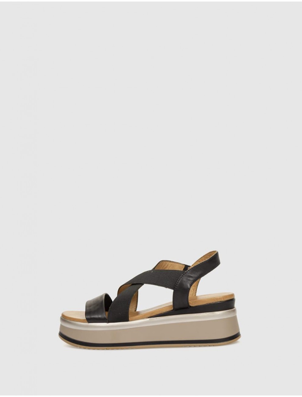 SANDALIA INUOVO A98013 NEGRO