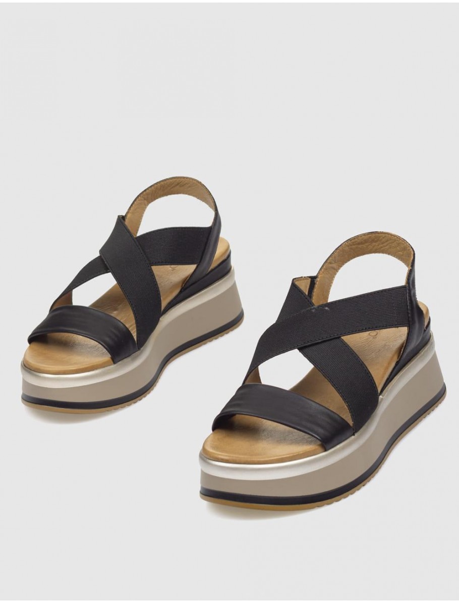 SANDALIA INUOVO A98013 NEGRO