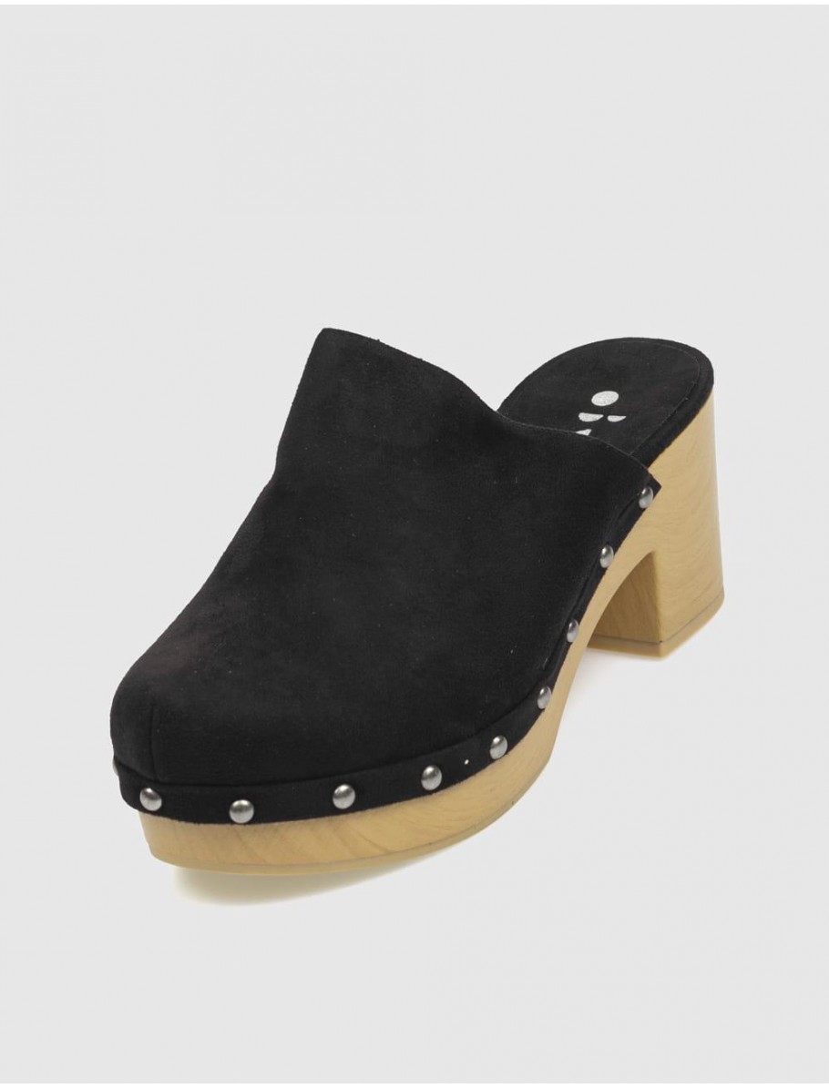 ZUECO OBVIO SHOES SAKURA NEGRO