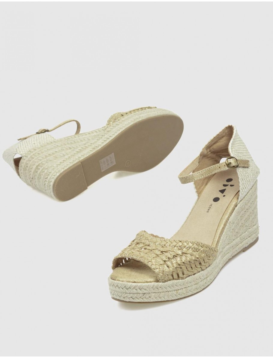 ALPARGATA OBVIO KEIKO ORO