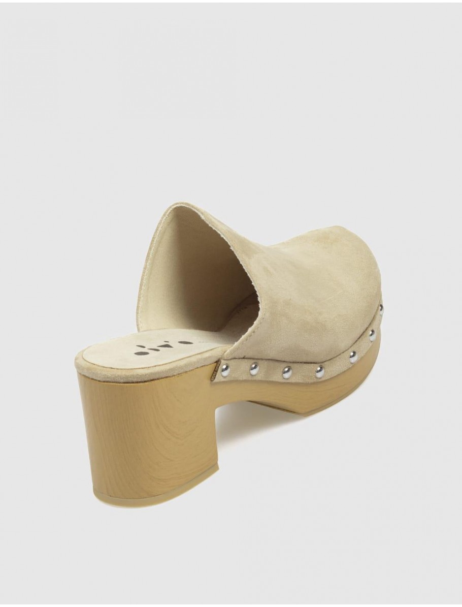 ZUECO OBVIO SHOES SAKURA BEIG