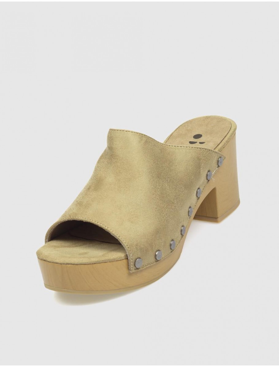 ZUECO OBVIO SHOES ZENDA CaMEL