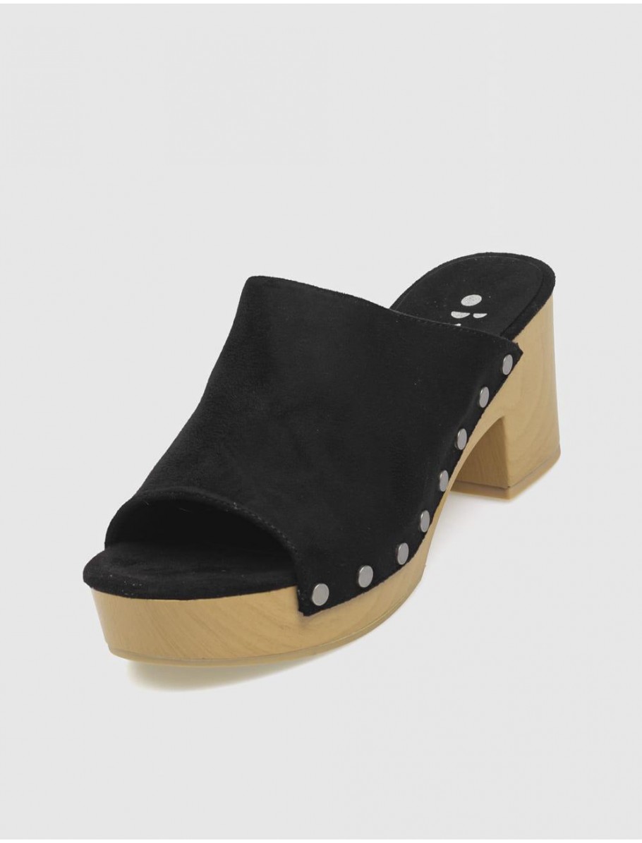 ZUECO OBVIO SHOES ZENDA NEGRO
