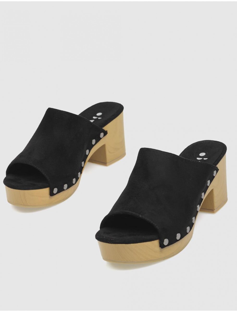 ZUECO OBVIO SHOES ZENDA NEGRO