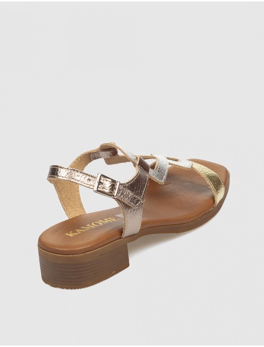 SANDALIA KAMOME KERES MULTI METALES