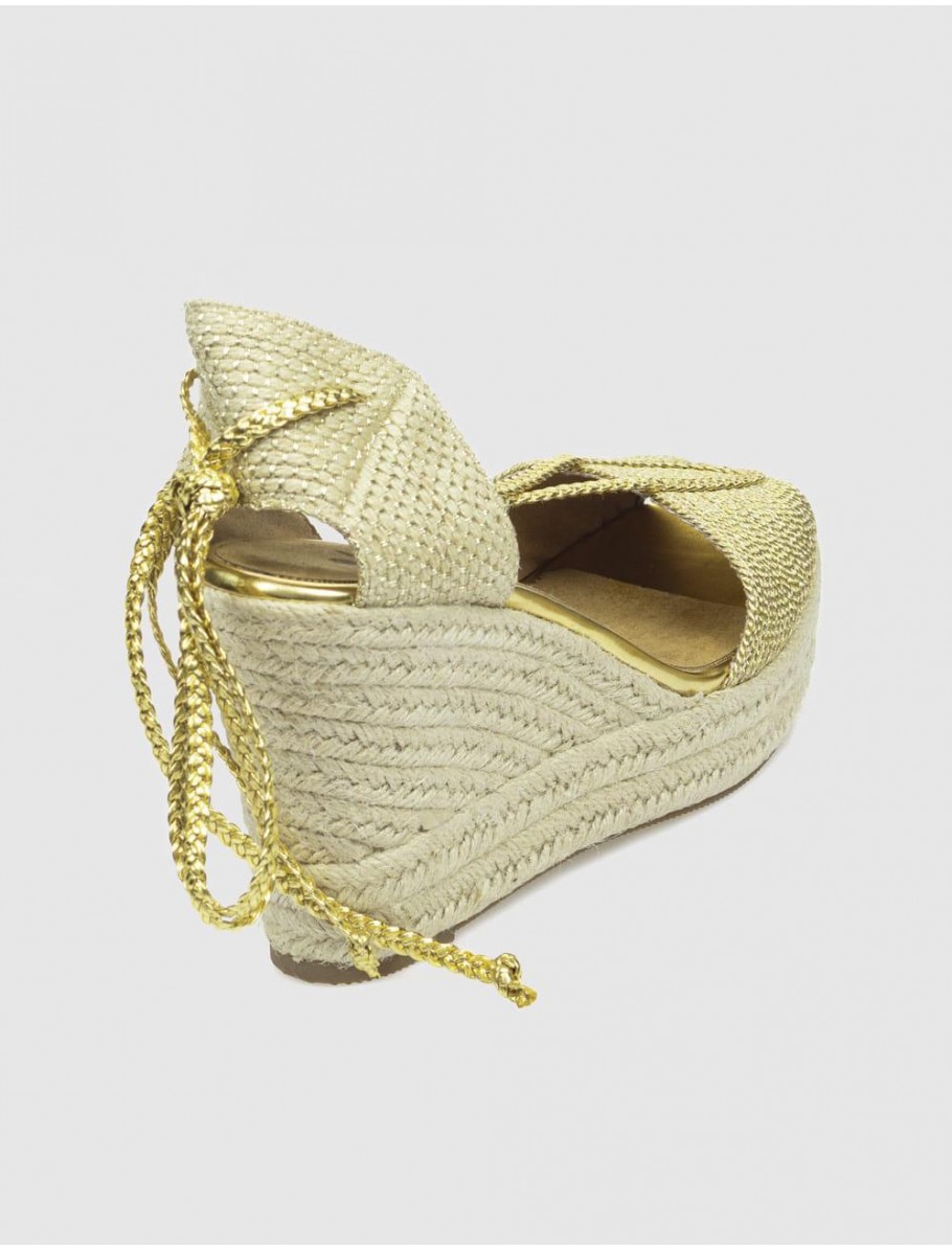 ALPARGATA OBVIO WAKANA ORO