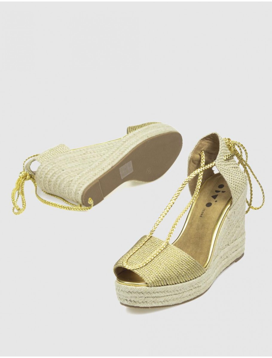 ALPARGATA OBVIO WAKANA ORO