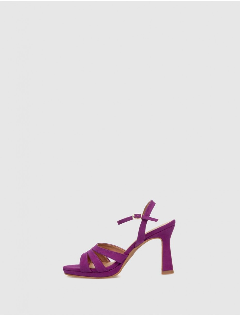 SANDALIA OBVIO SHOES MAILA MORADO