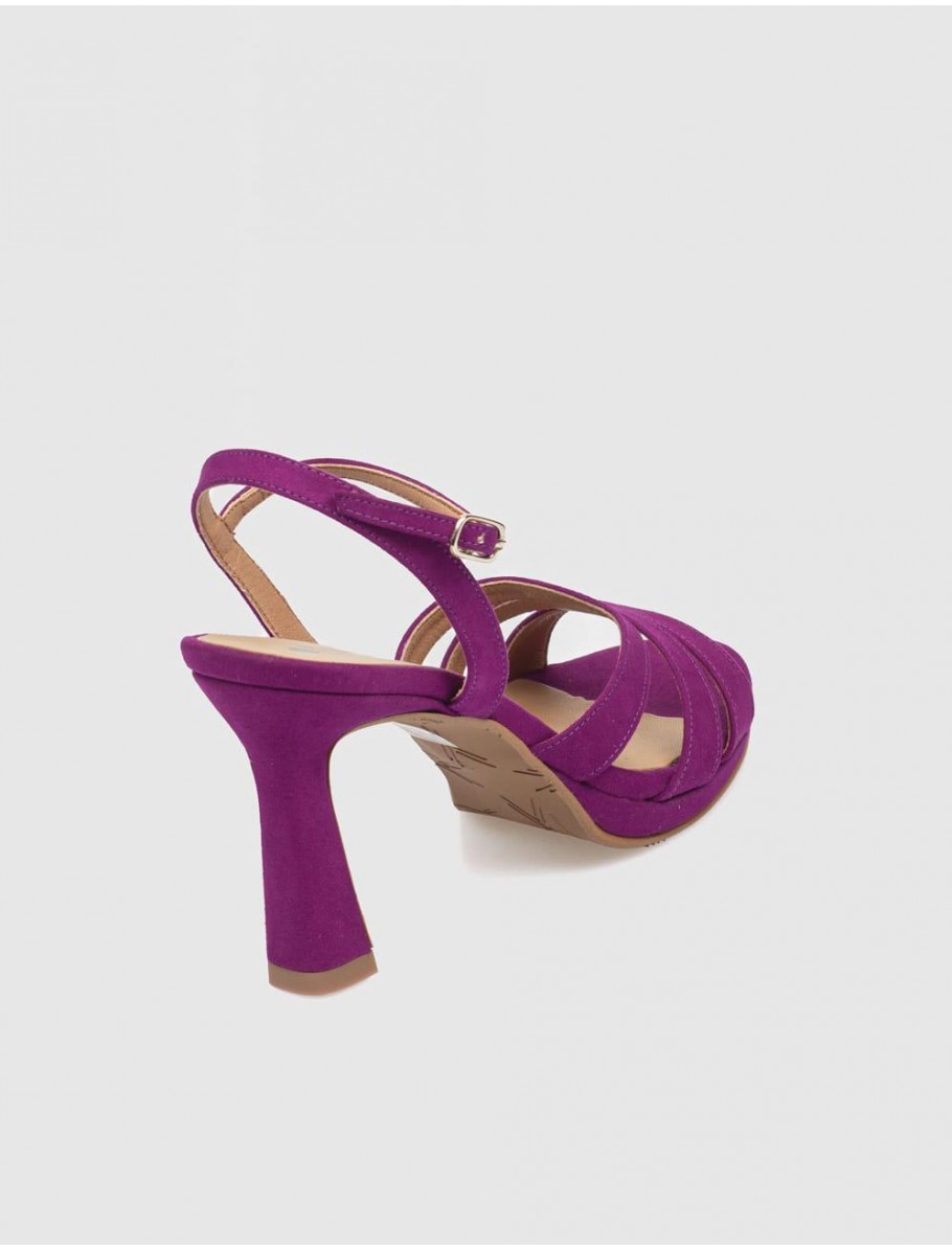 SANDALIA OBVIO SHOES MAILA MORADO