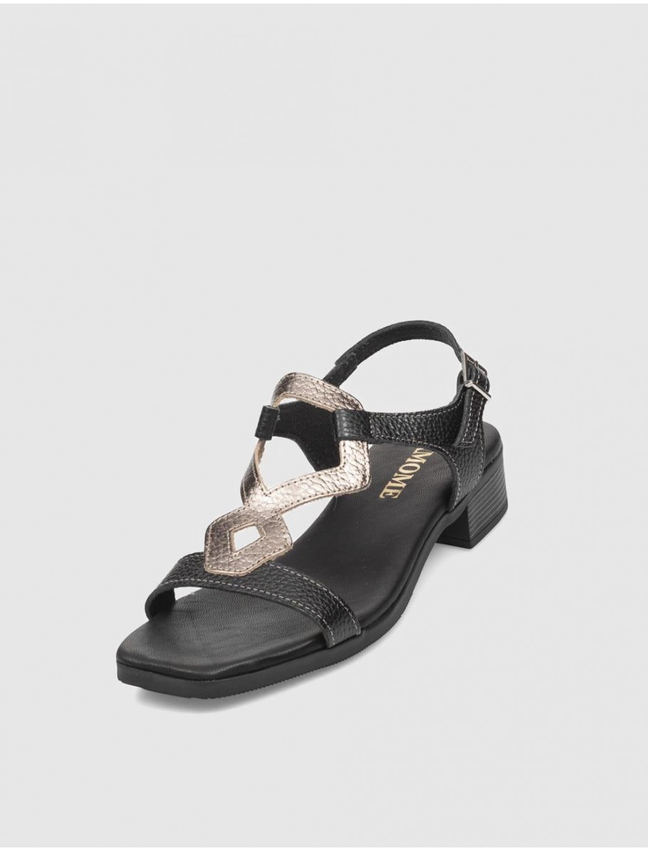 SANDALIA KAMOME KERES NEGRO