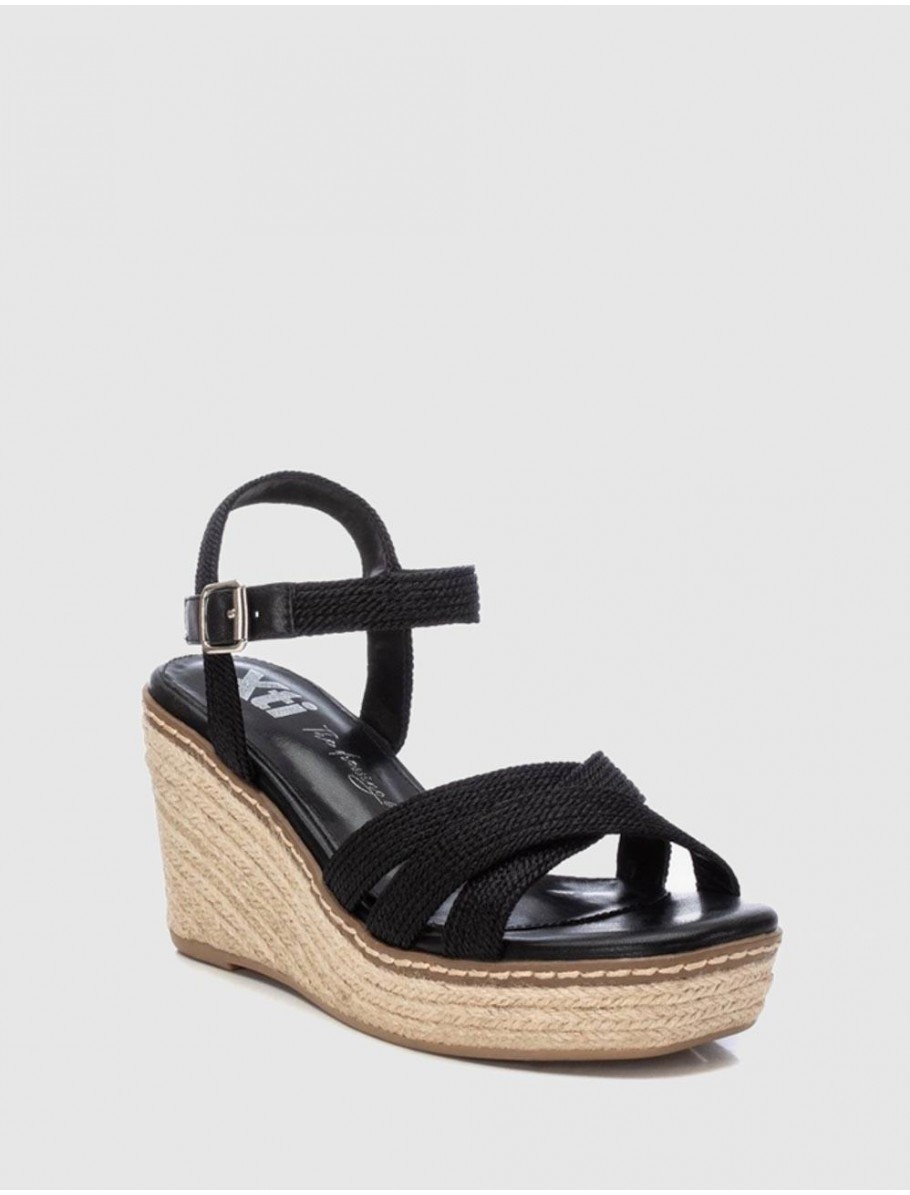 ALPARGATA XTI 142906 NEGRO