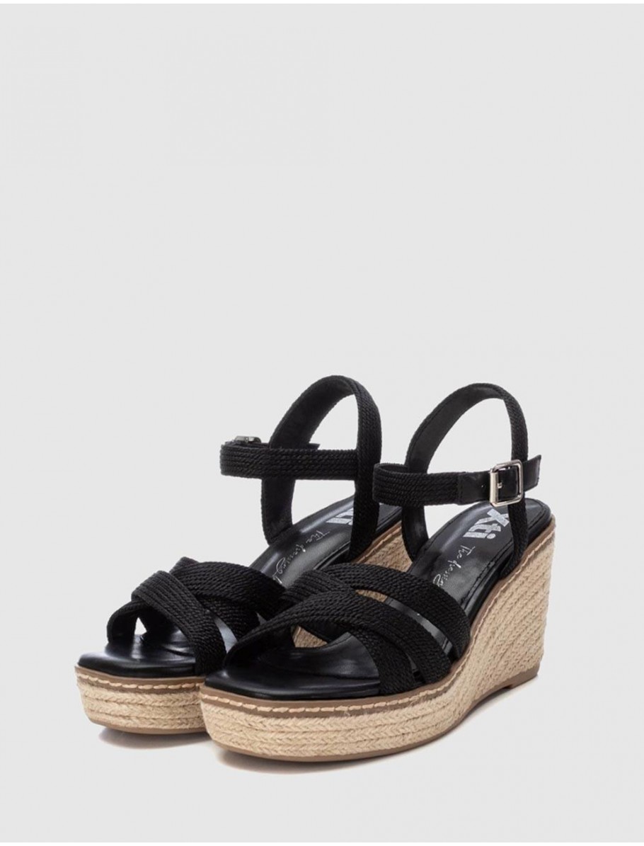 ALPARGATA XTI 142906 NEGRO