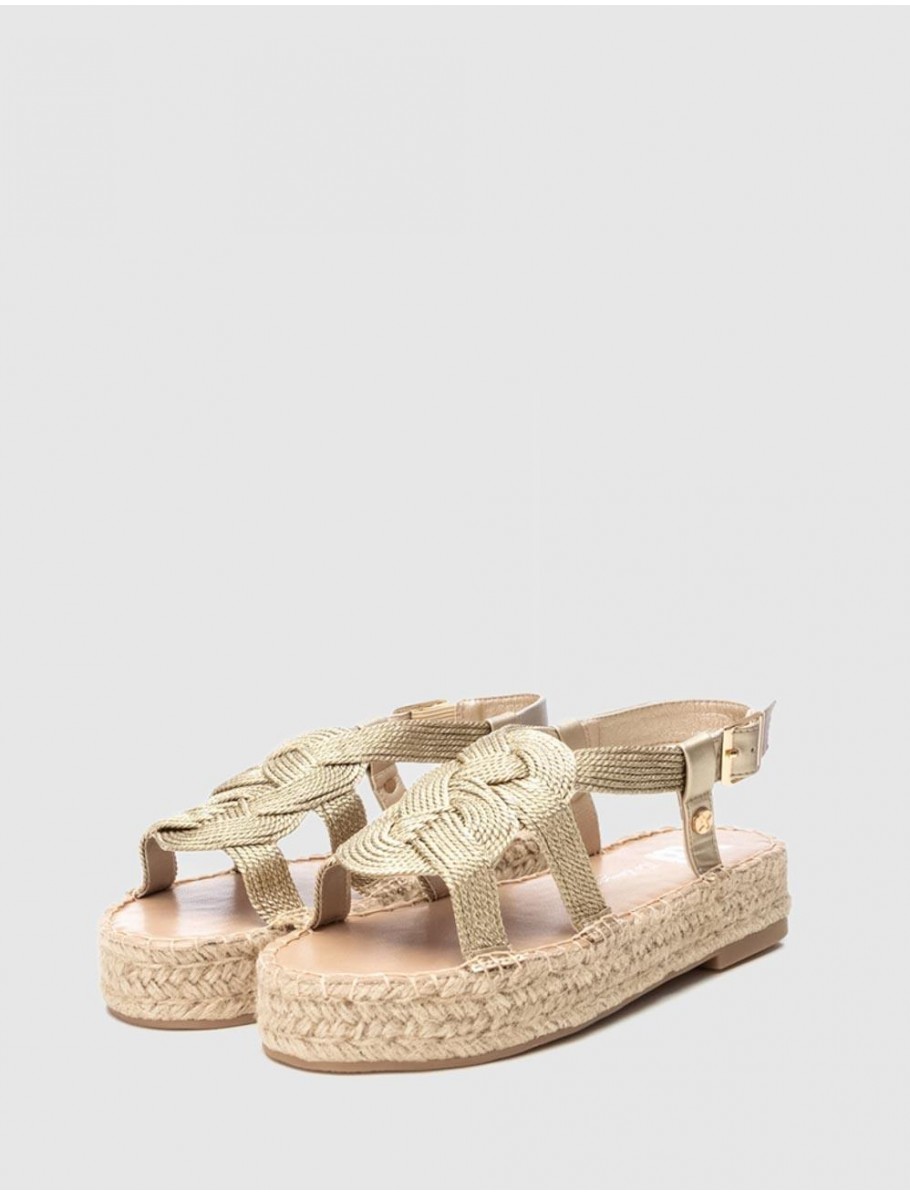 ALPARGATA XTI 142885 ORO