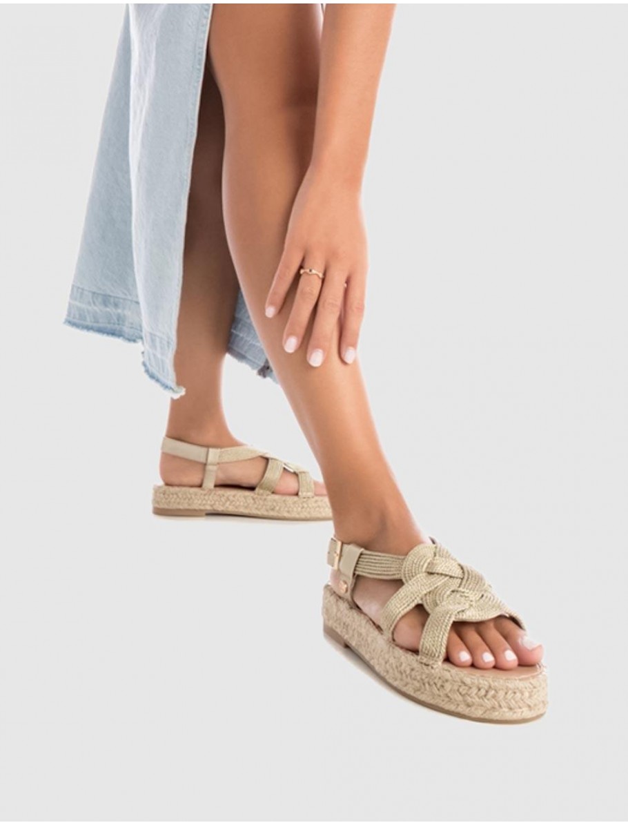 ALPARGATA XTI 142885 ORO